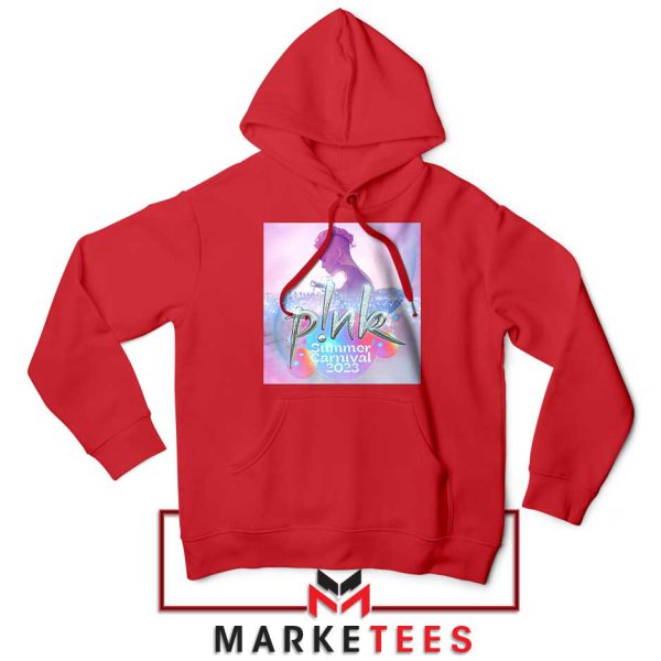 Join the P!nk Movement Tour Red Hoodie