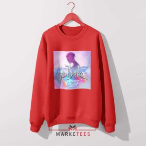 Join the P!nk Movement Tour Red Sweatshirt