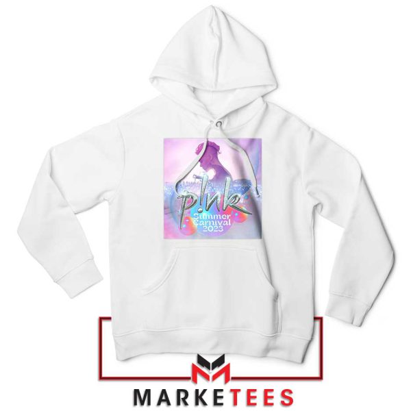 Join the P!nk Movement Tour White Hoodie