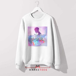 Join the P!nk Movement Tour White Sweatshirt