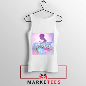 Join the P!nk Movement Tour White Tank Top