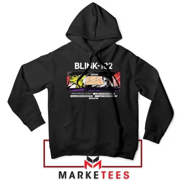 Join the Rock Show with Blink-182 Tour Black Hoodie