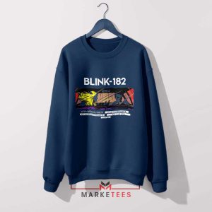 Join the Rock Show with Blink-182 Tour Navy Sweatshirt