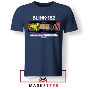Join the Rock Show with Blink-182 Tour Navy Tshirt
