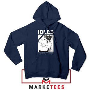 Joy in the Face of Adversity Navy Hoodie