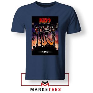 KISS Army Destroyer 1976 Tour Navy Thisrt