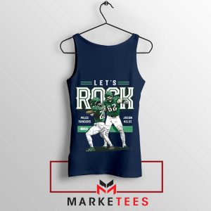 Kelce Brothers Let's Rock Champions Navy Tank Top