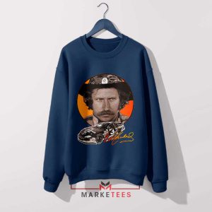 King of the Speedway Dale Earnhardt Navy Sweatshirt