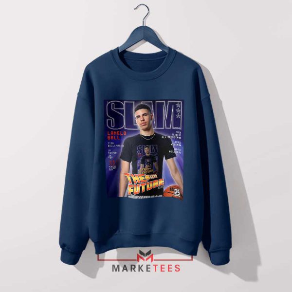 LaMelo Ball SLAM Rookie of the Year Navy Sweatshirt