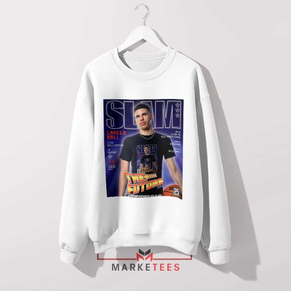 LaMelo Ball SLAM Rookie of the Year White Sweatshirt