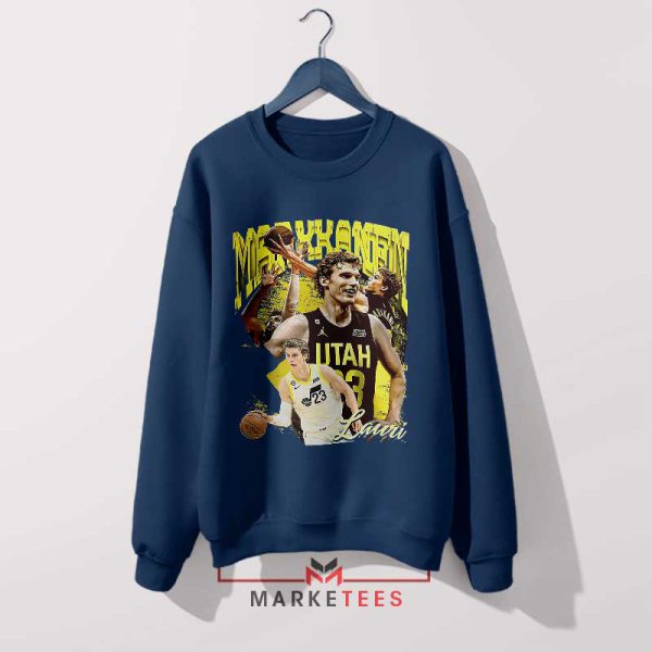 Lauri Lethal Shooter NBA Navy Sweatshirt