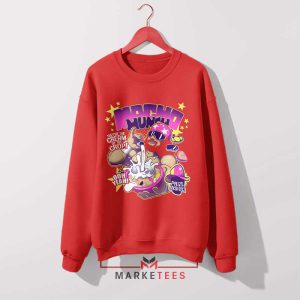 Macho Munch Maniacs Unite Red Sweatshirt