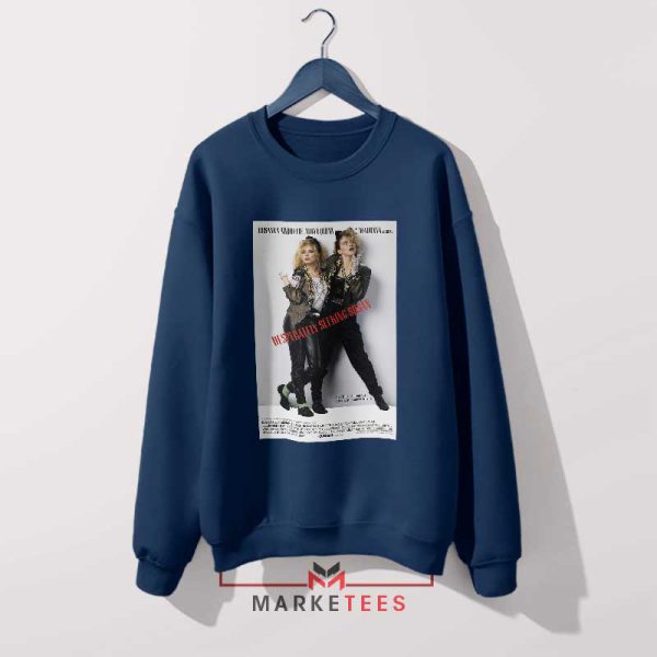 Madonna Desperately Seeking Susan 1985 Navy Sweatshirt