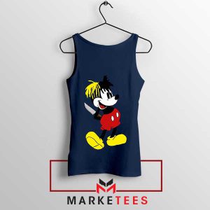 Mickey's Revenge XXXTentacion Navy Tank Top