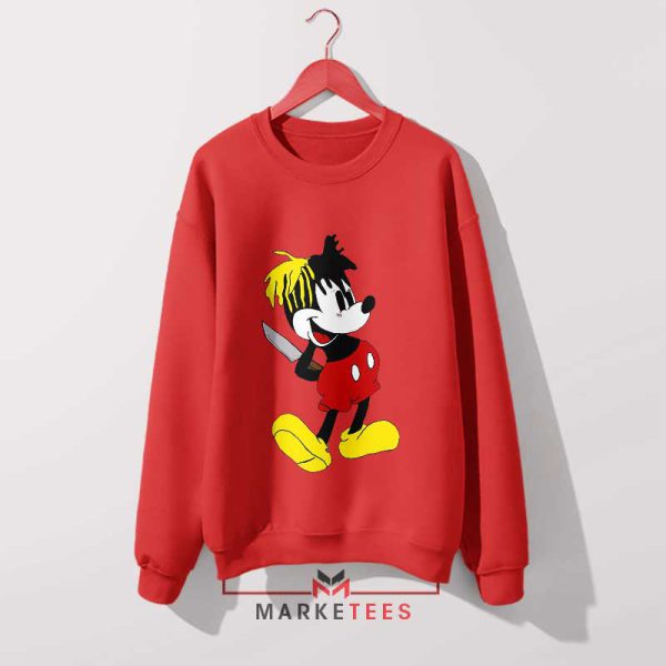 Mickey's Revenge XXXTentacion Red Sweatshirt