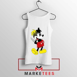 Mickey's Revenge XXXTentacion White Tank Top