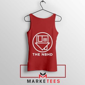 Middle of Somewhere The Neighbourhood Red Tank Top