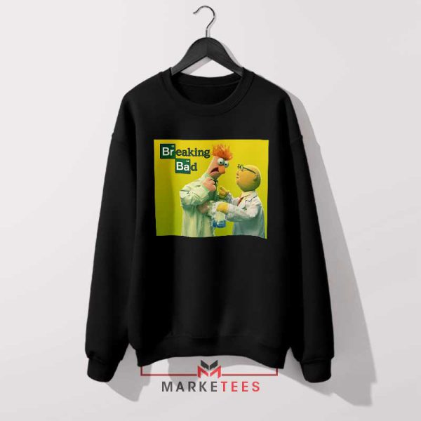 Muppet Chemistry Heisenberg Funny Black Sweatshirt