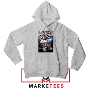 Mushroom Kingdom Super Mario Grey Hoodie