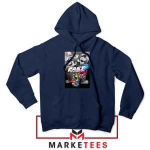 Mushroom Kingdom Super Mario Navy Hoodie