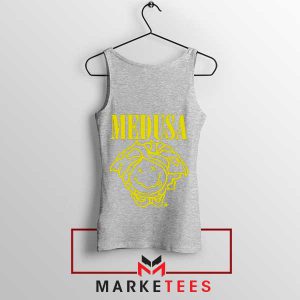 Mythical Femme Fatale Medusa Nirvana Grey Tank Top