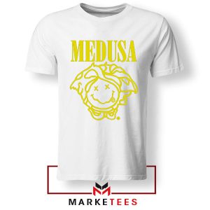 Mythical Femme Fatale Medusa Nirvana White Tshirt