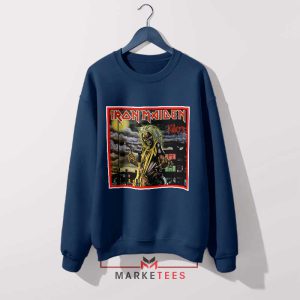 NWOBHM Classic Albums Killers Cover Art Navy Sweatshirt