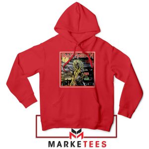 NWOBHM Classic Albums Killers Cover Art Red Hoodie