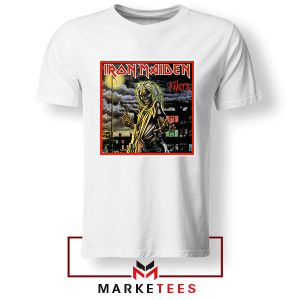 NWOBHM Classic Albums Killers Cover Art White Tshirt