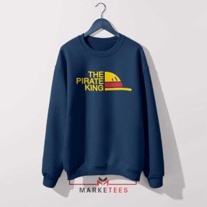 One Piece Wonder The North Face Navy Sweatshirt