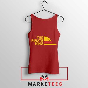 One Piece Wonder The North Face Red Tank Top