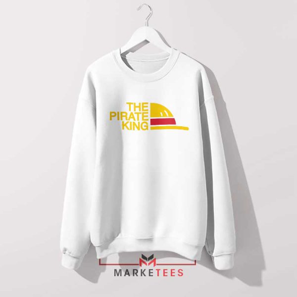 One Piece Wonder The North Face White Sweatshirt