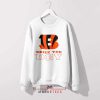 Orange and Black Who Dey Sweatshirt