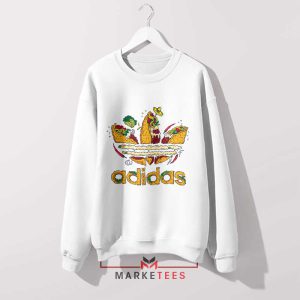 Plant Powered Vegan Three Stripes Sweatshirt