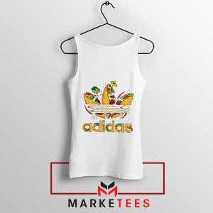 Plant Powered Vegan Three Stripes Tank Top