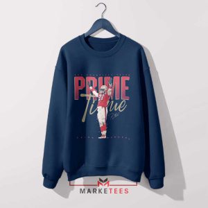 Prime Time Athletics Deion Sanders Navy Sweatshirt