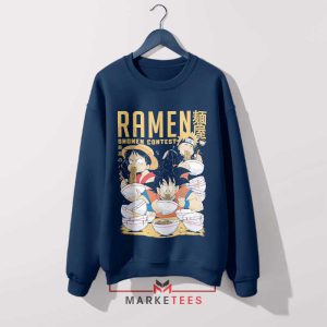 Ramen The Ultimate Shonen Squad Navy Sweatshirt