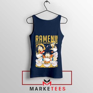 Ramen The Ultimate Shonen Squad Navy Tank Top