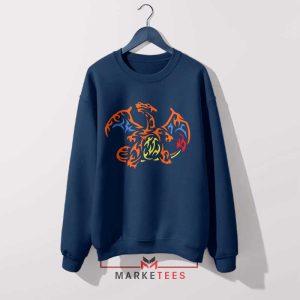 Roar of the Dragon Charizard Navy Sweatshirt