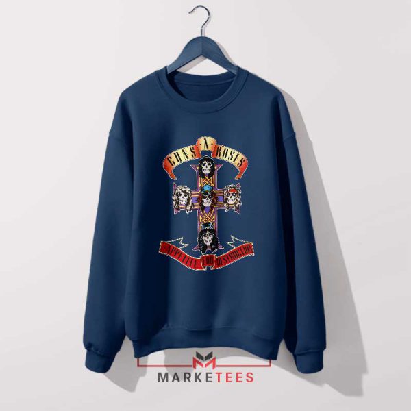 Rock Legends The Heavy Metal Kings Navy Sweatshirt