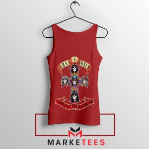 Rock Legends The Heavy Metal Kings Red Tank Top