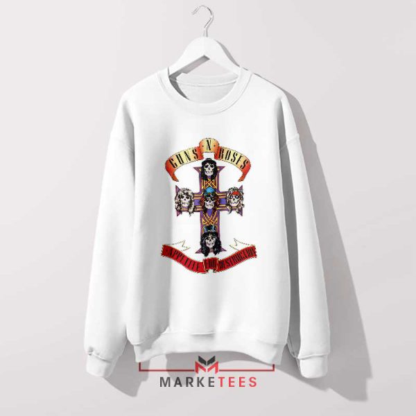 Rock Legends The Heavy Metal Kings White Sweatshirt