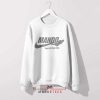 Run Like a Bounty Hunter White Sweatshirt