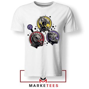 Saving the universe Team Badges Ant Man White Tshirt