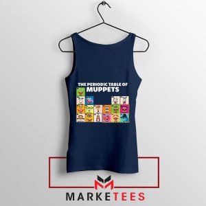 Science of the Muppets Elements Navy Tank Top