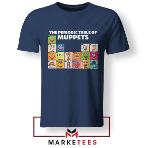 Science of the Muppets Elements Navy Tshirt