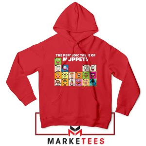 Science of the Muppets Elements Red Hoodie