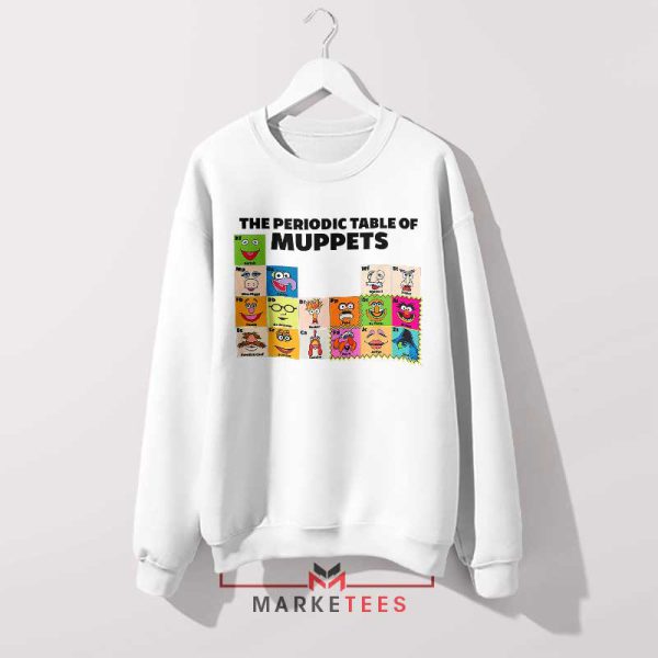 Science of the Muppets Elements White Sweatshirt