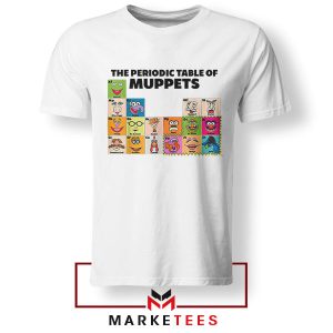 Science of the Muppets Elements White Tshirt