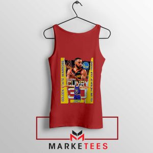 Shoot Like Curry Warrior Wear NBA Red Tank Top